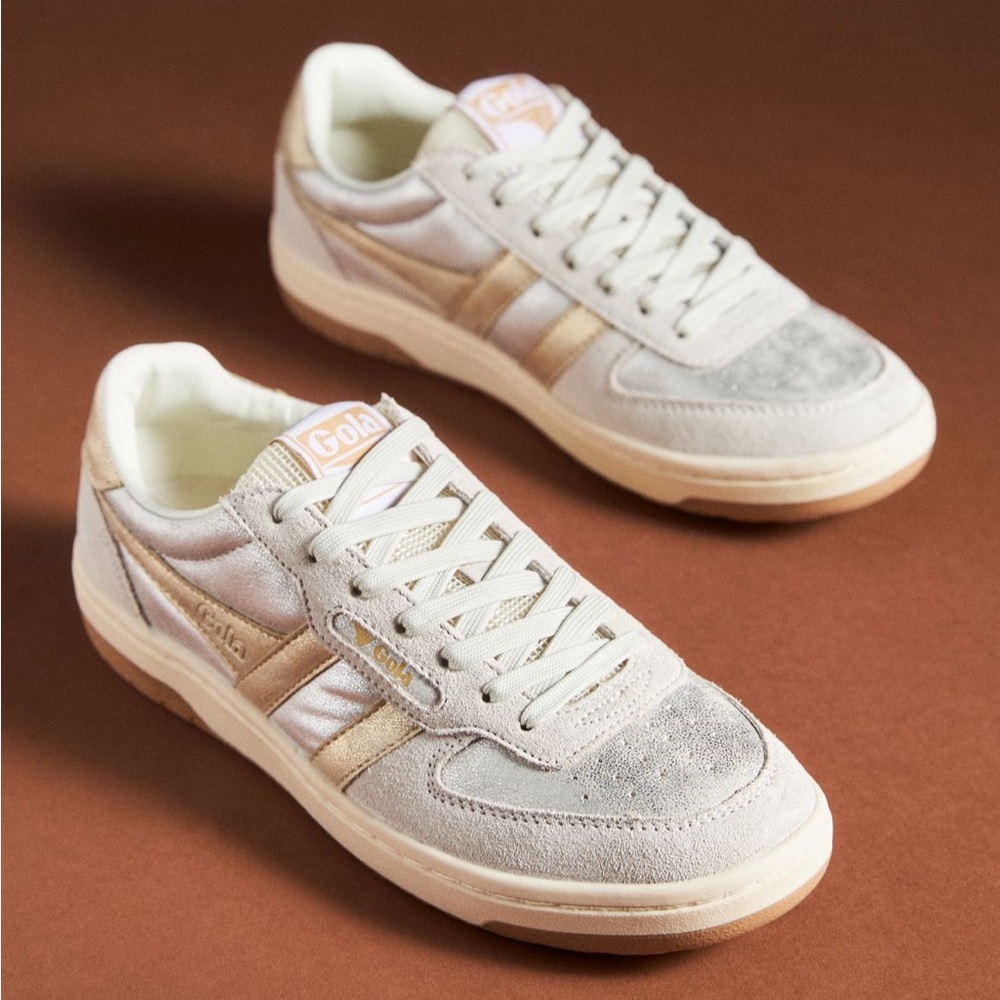 Gola Hawk Metallic Sneakers